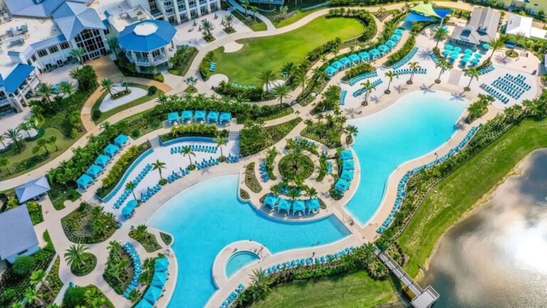 Hospitality snapshot: Aerial view of Margaritaville Resort Orlando